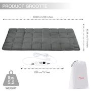 Weighted XXL Heating Pad 17" × 33"