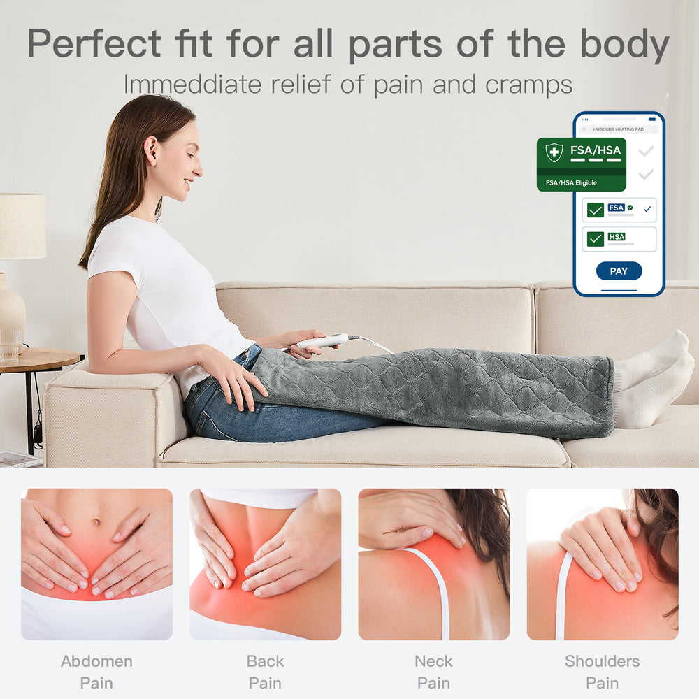 XXL Heating Pad for Back, Neck & Shoulders